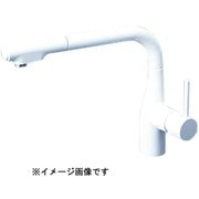 KM6101ECM4 [シングルシャワー付混合栓eレバーマットホワイト]
