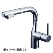 KM6101R2EC [シングルシャワー付混合栓eレバー200mmパイプ付]