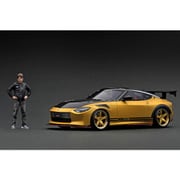 IG3383 1/18 TOP SECRET Fairlady Z（RZ34）Matte Gold With Mr. Smokey Nagata [レジンキャストミニカー]