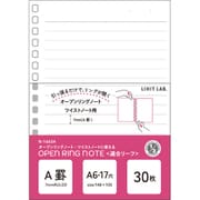 オープンリングノート・ツイストノート<適合リーフ>A罫 A6 N1663A