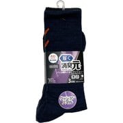 消臭元 クッションパイルクルー丈3P アソート25-27 SSG-086