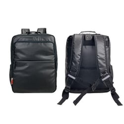 H-42585BK [PVCコート ビジネスリュック ブラック]