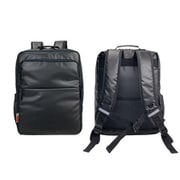 H-42585BK [PVCコート ビジネスリュック ブラック]
