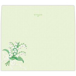 限定 便箋用封筒 スズランブーケ EEE-844-400