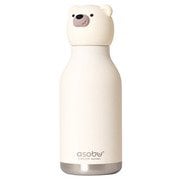 BESTIE べスティ キャラクター ボトル 460ml カナダ発 アニマル 動物 保温保冷 ステンレスボトル 高品質 ステンレス 二層構造 スクリュー式 ベア ( クマ ) ホワイト SBV44BE