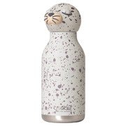BESTIE べスティ キャラクター ボトル 460ml カナダ発 アニマル 動物 保温保冷 ステンレスボトル 高品質 ステンレス 二層構造 スクリュー式 アザラシ グレー SBV44SL