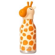 BESTIE べスティ キャラクター ボトル 460ml カナダ発 アニマル 動物 保温保冷 ステンレスボトル 高品質 ステンレス 二層構造 スクリュー式 キリン ベージュ SBV44GF