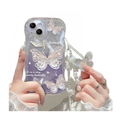 iPhone 15用 BUTTERFLY STRAP SPS-BUTSTCA15-PU