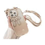 iPhone 15用 luckyBEAR Strap 15Case SPS-LUBESTCA15-GD