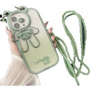 iPhone 15用 luckyBEAR Strap 15Case SPS-LUBESTCA15-EM