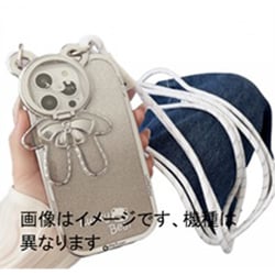 iPhone 16用 luckyBEAR Strap 16Case SPS-LUBESTCA16-SV