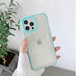 iPhone 15用 BACK card 15Case SPS-SUMBACA15-LBL
