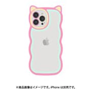iPhone 15用 Wave Cat Case for COL SP-SUMWCACO15-PKBL