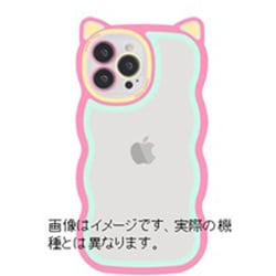 iPhone 16用 Wave Cat Case for COL SP-SUMWCACO16-PKBL