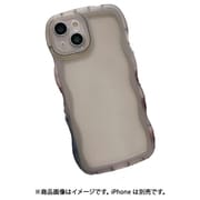 iPhone 15用 smoke wave AirY case SPS-SMEAAIRCA15-BK