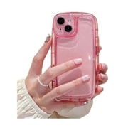 iPhone 15用 clear collar AirY case SP-CLCOAIRCA15-PK