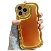 iPhone 15用 metallic wave case SPS-MEWACA15-OR