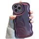 iPhone 15用 metallic wave case SPS-MEWACA15-PU