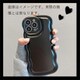 iPhone 16用 metallic wave case SPS-MEWACA16-BK