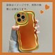 iPhone 16用 metallic wave case SPS-MEWACA16-OR