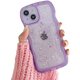 iPhone 15用 wave Gulitter case SP-WAGUCA15-PU