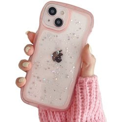 iPhone 15用 wave Gulitter case SP-WAGUCA15-PK