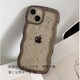 iPhone 16用 wave Gulitter case SP-WAGUCA16-BK