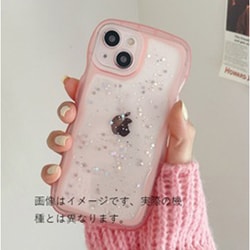 iPhone 16用 wave Gulitter case SP-WAGUCA16-PK