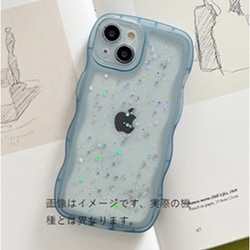 iPhone 16用 wave Gulitter case SP-WAGUCA16-BL