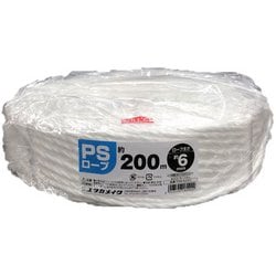 PS6-K200 [PSロープ大巻 白]