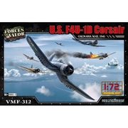 WS55011R 1/72 アメリカ軍 F4U-1D コルセア [組立式プラスチックモデル]