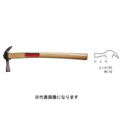 ステン仮枠ハンマー（曲木柄） 600止付 小