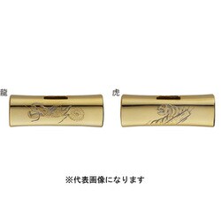 龍虎彫刻純金メッキ四角玄能頭丈450g
