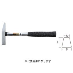 ミラー屋根屋ハンマー（スチール柄） 大