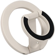Magsafe対応 3Way マグネットリングスタンド アーモンドミルク MOT-SRING02-AM