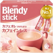 「ブレンディR」 スティック カフェオレ やすらぎのカフェインレス 18本 [インスタントコーヒー]