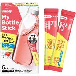 「ブレンディR」 マイボトルスティック すっきりアセロラ＆ビタミンC 6本 [健康飲料]