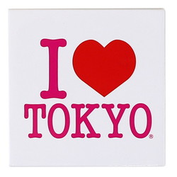 I LOVE TOKYO マグネット ピンク