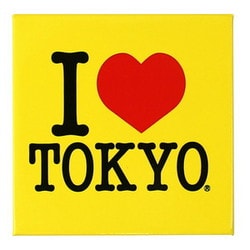 I LOVE TOKYO マグネット イエロー