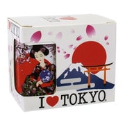 I LOVE TOKYO マグカップ ゲイシャ