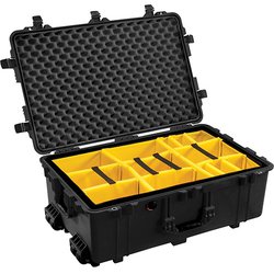 1650 プロテクターケース ディバイダー付き ブラック 87L 80.2×52×31.6cm 正規品 ハードケース 016500-0040-110