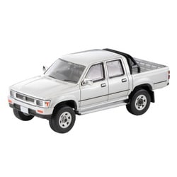 LV-N256c 1/64 トヨタ ハイラックス 4WD ピックアップ ダブルキャブ SSR（銀）91年式 [ダイキャストミニカー]