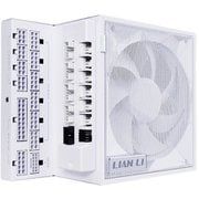 ATX 3.1規格準拠80PLUS GOLD認証フルモジュラー電源 1200W 着脱式USBハブ搭載 ホワイト LL-EDGE GOLD 1200W+HUB WT