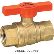 FF型(フルボール) Rc3/4×Rc3/4 オレンジTハンドル FF-T20C