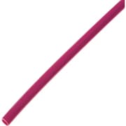 熱収縮チューブ 標準タイプ 赤 (1箱(袋)=5本入) HSTT100-48-5-2