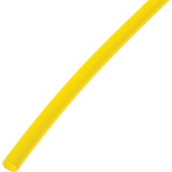 熱収縮チューブ 標準タイプ 黄 （1箱（袋）=5本入） HSTT100-48-5-4