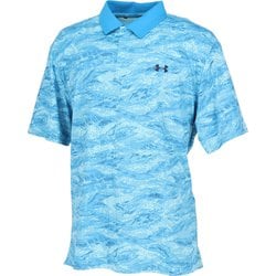 ゴルフウェアメンズ UAドライブチル プリント ポロ 452 XL 1389597 51