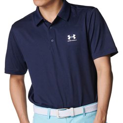 ゴルフウェアメンズ UAアーマードライ ポロ 410 MDN/MSV LG 6001247 51