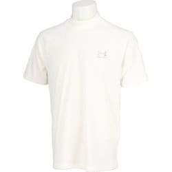 UAアーマードライ ショートスリーブ モックネック シャツ メンズ ゴルフ シャツ White/Metallic Silver（100） MDサイズ 6001250 51