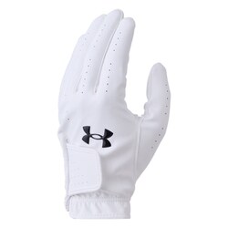 UAドライブオールウェザーグローブ ゴルフ グローブ White/Black（100） LMLサイズ 左手用 6001271 51